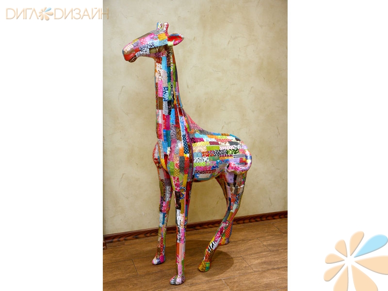 Мастер-класс по декорированию фигурки жирафа:Шаг 09